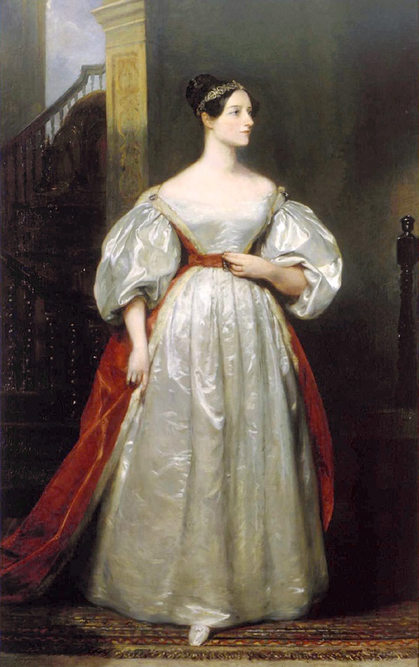 Mathematician Ada, Countess of Lovelace gets credit for pioneering computer programming with her work on the Babbage Analytical Engine.Credit: Margaret Sarah Carpenter, (Augusta) Ada King, Countess of Lovelace, 1836. British Government Art Collection.